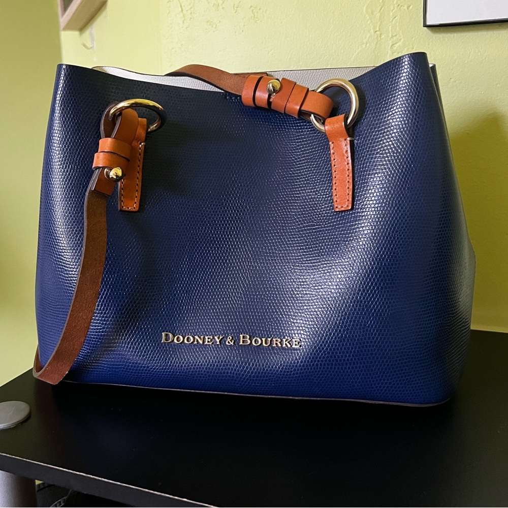 Dooney & Bourke Sienna Navy Tote